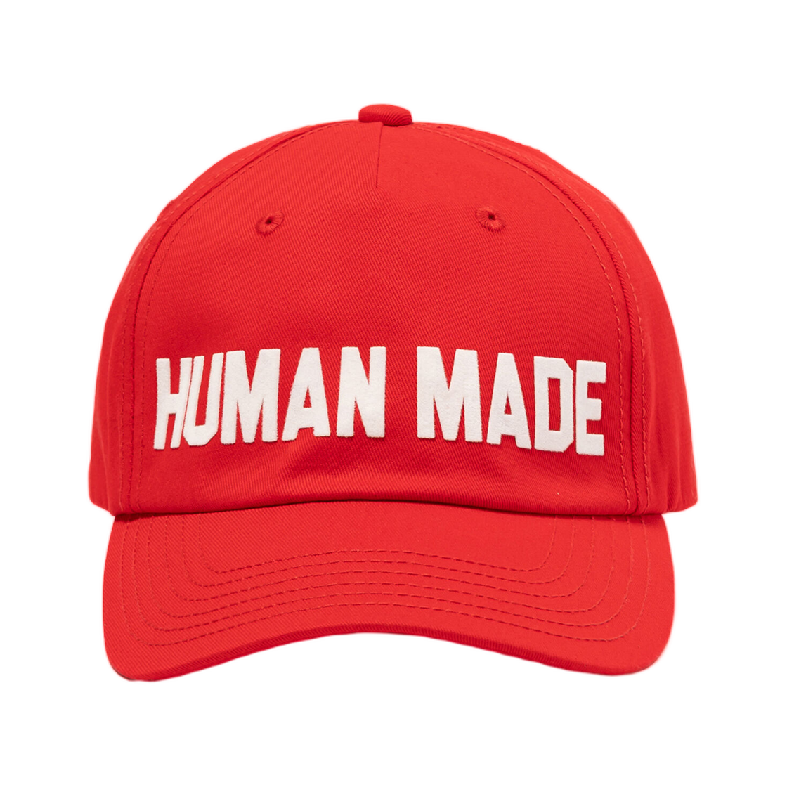 휴먼 메이드 5 패널 트윌 캡 레드(Human Made 5 Panel Twill Cap Red) - 2