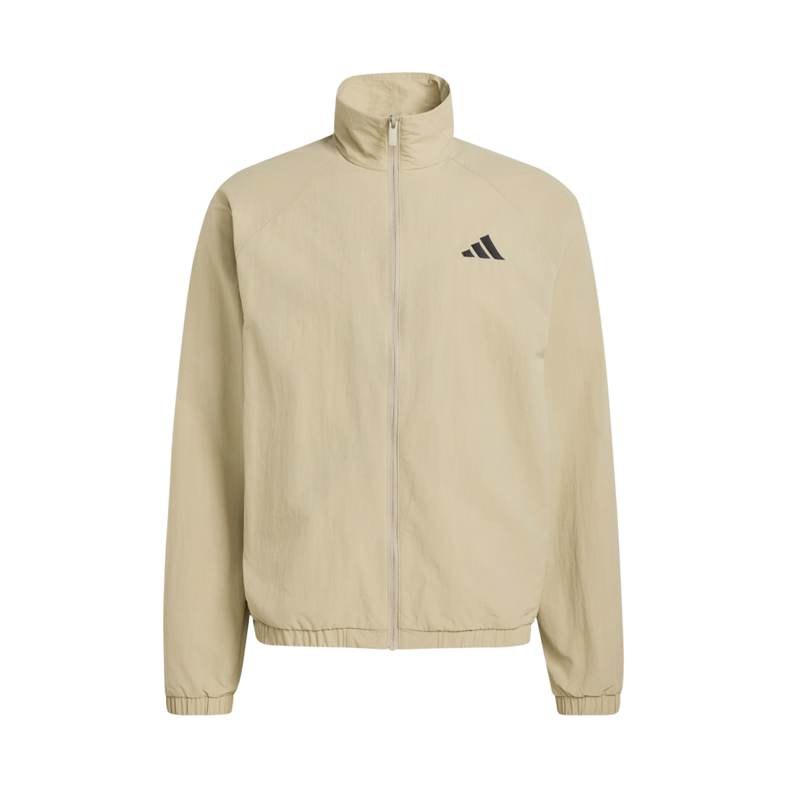 KB6076 Adidas Essentials Small Logo Windbreaker Wonder Cargo Black - KR Sizing