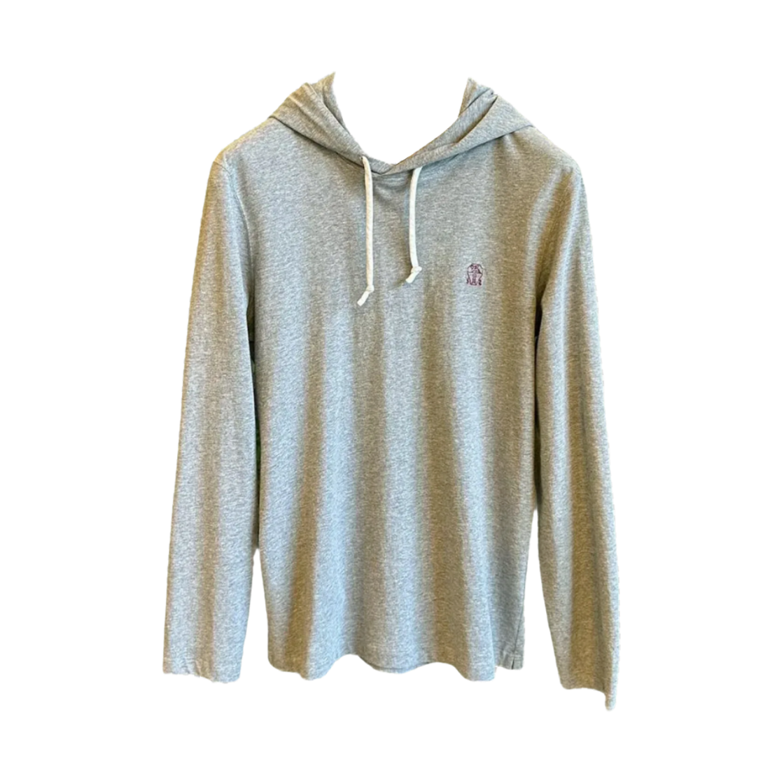 브루넬로 쿠치넬리 시그니쳐 코튼 후드 그레이(Brunello Cucinelli Signature Cotton Hooded Grey)