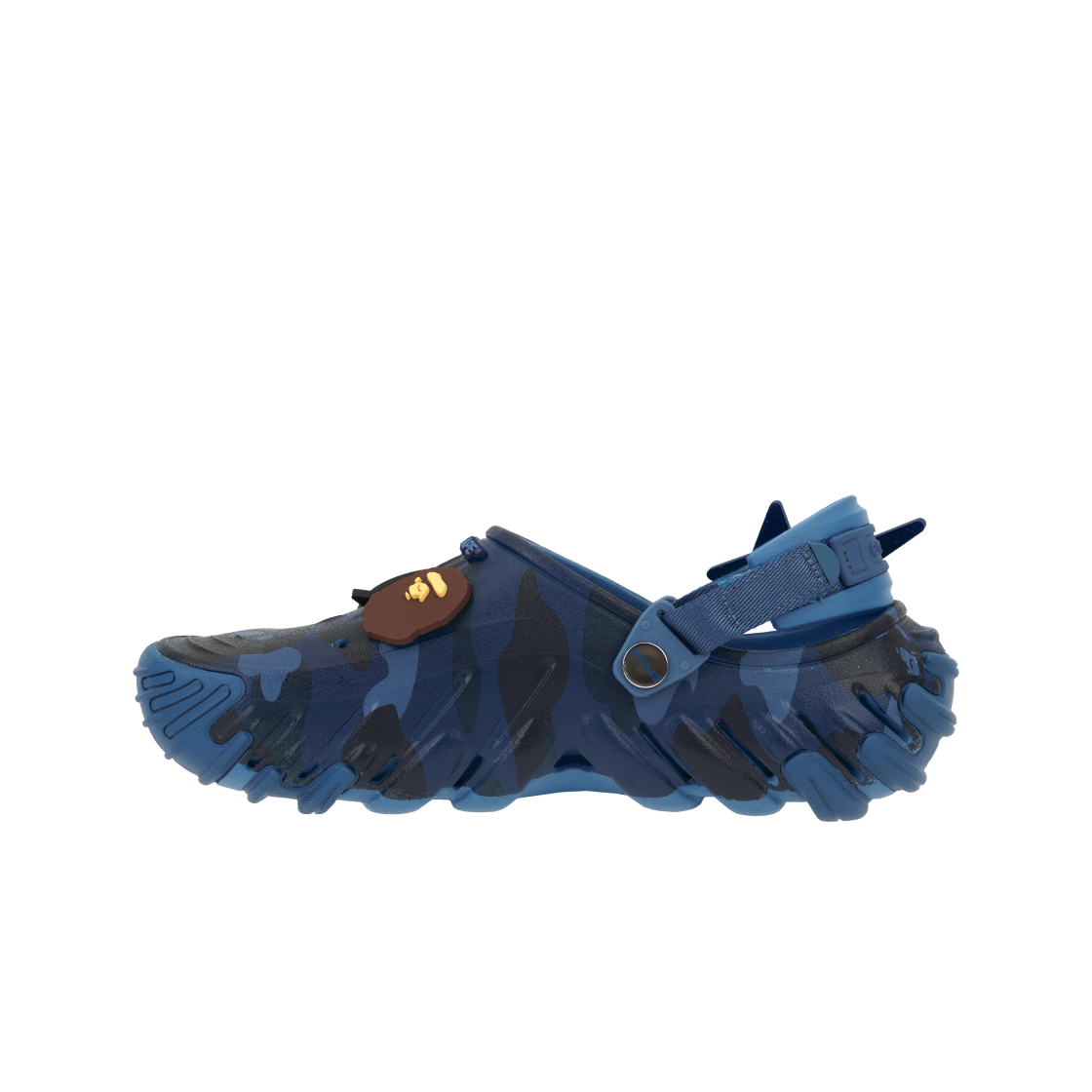 크록스 x 베이프 에코 RO 클로그 네이비(Crocs x BAPE Echo RO Clog Navy) - 3
