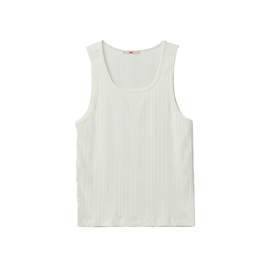 엠엠아이씨 스퀘어 컷 탱크 화이트(MMIC Square Cut Tank White)