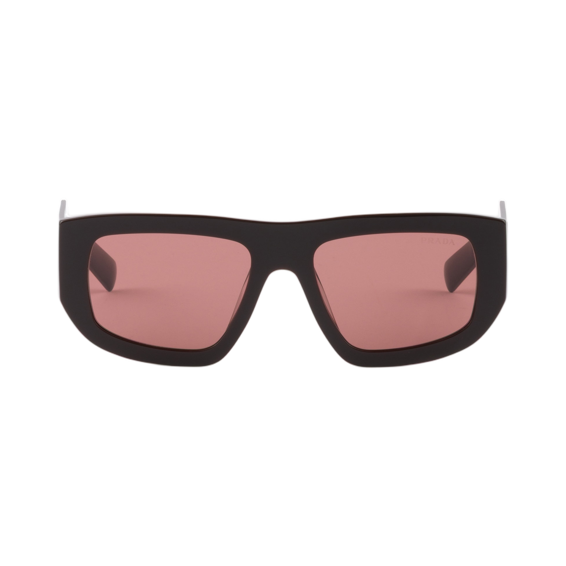 SPRD04-E27I-FE80W Prada Sunglasses with Triangle Logo Cigar Lenses