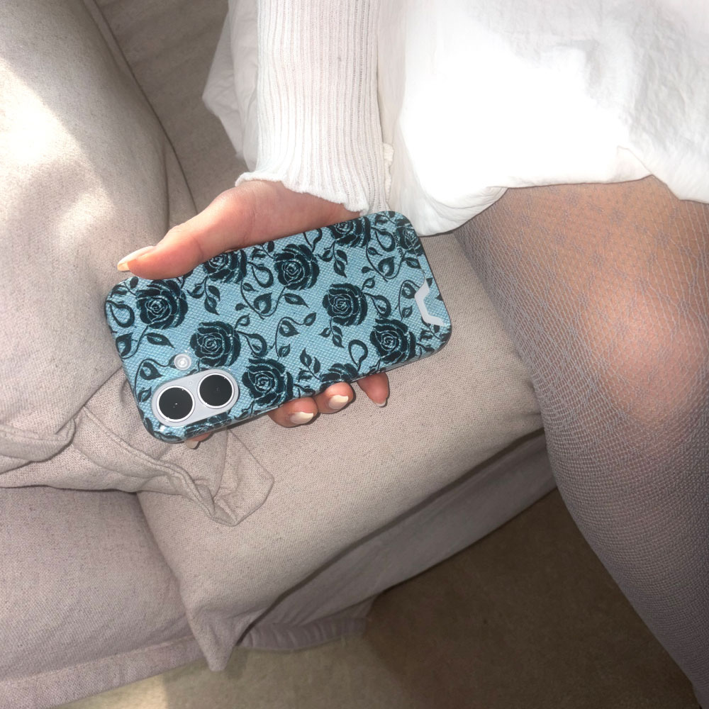 비비블 하우스 카드수납 민트 플라워 폰케이스(BIBIBL HOUSE Card Slot Mint Flower Phone Case) - 3