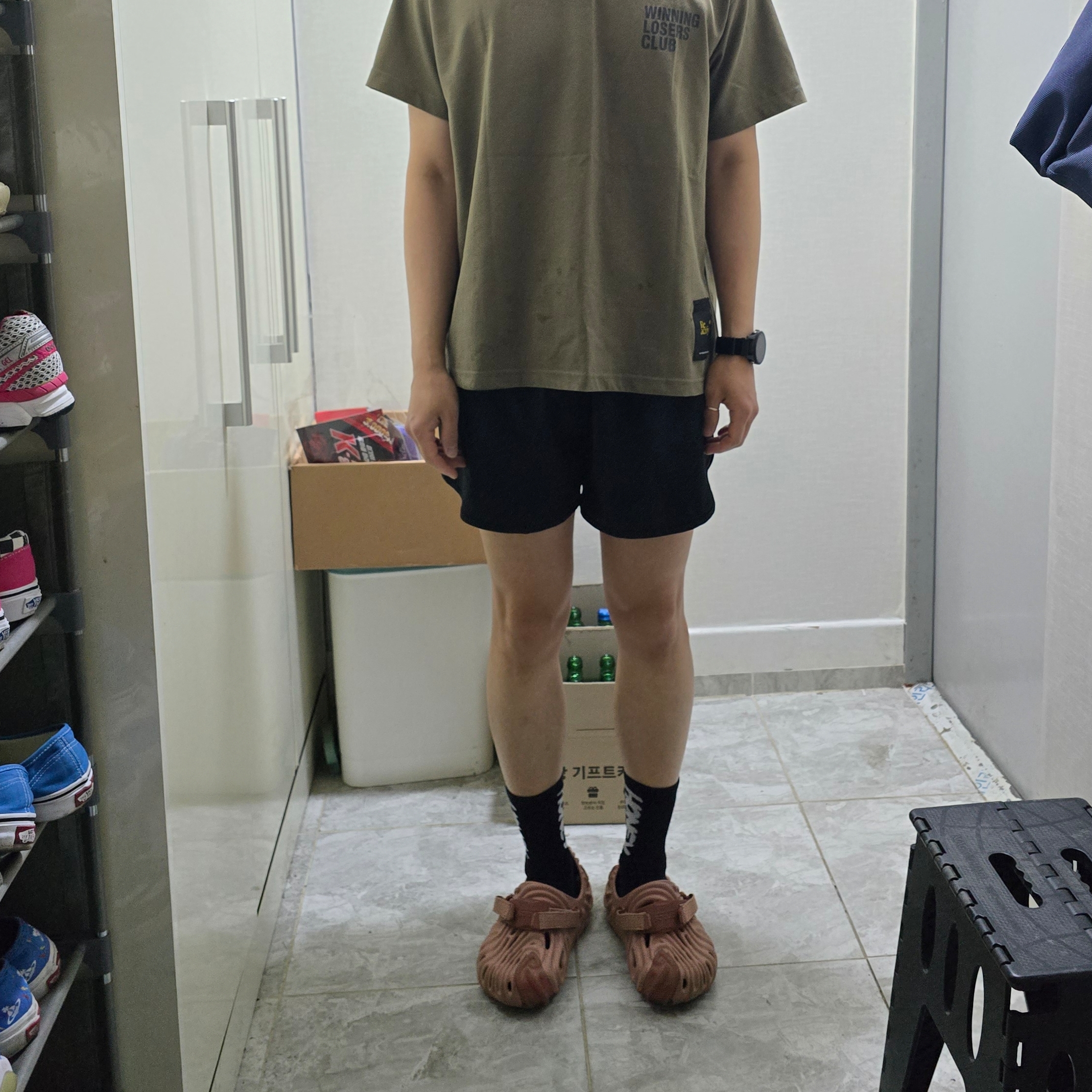 Crocs x Salehe Bembury Pollex Clog Kuwata 착용 스타일