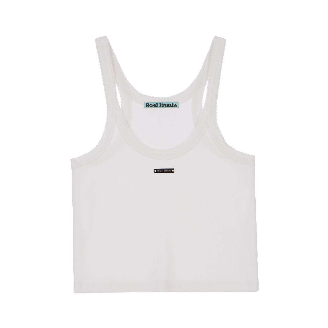로제프란츠 소프트 펀칭 레이스 슬리브리스 아이보리(Rosefrantz Soft Punching Lace Sleeveless [Ivory]) - 1