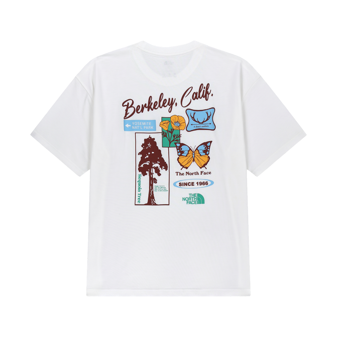 NT7US12K The North Face White Label Berkeley S/S R/T-Shirt White - 26SS