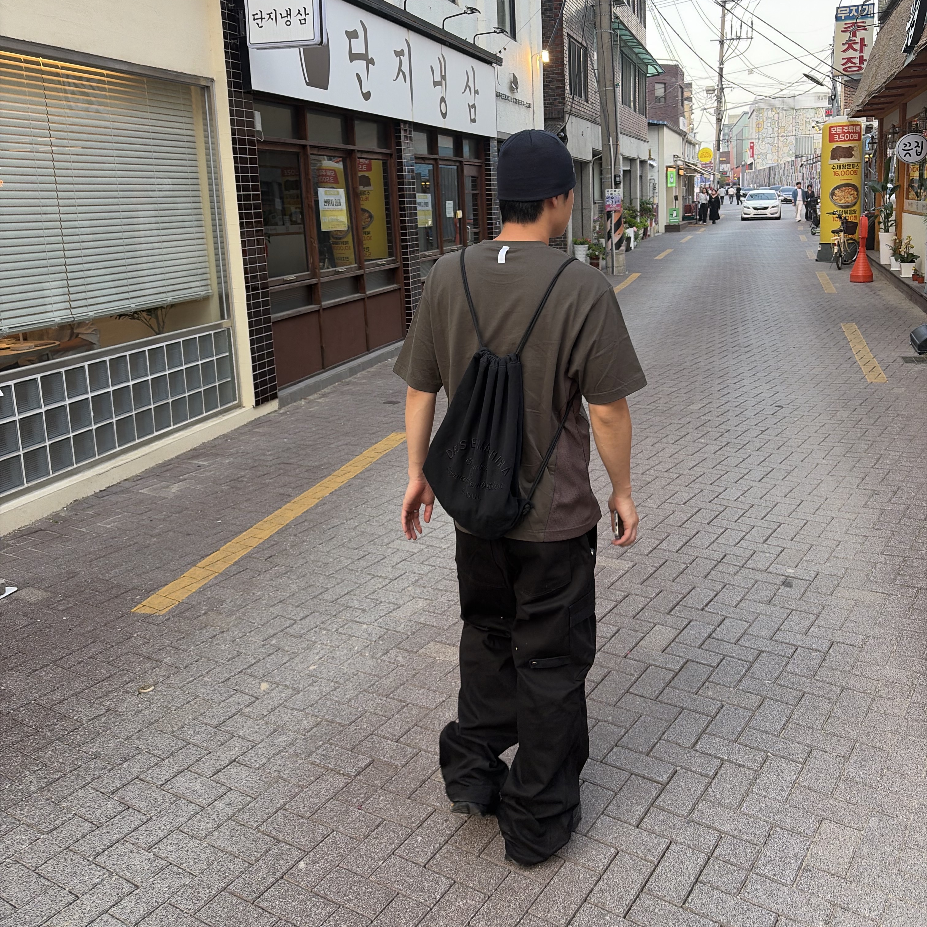 Roa Hiking Katharina Black, NOMANUAL W.B T-shirt Charcoal 착용 스타일 - 1