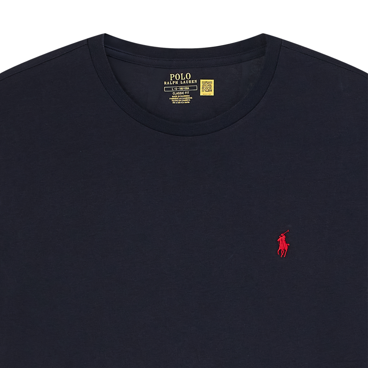 [10%적립] 폴로 랄프 로렌 클래식핏 저지 크루넥 티셔츠 잉크 - 26SS([10%적립] Polo Ralph Lauren Classic Fit Jersey Crewneck T-Shirt Ink - 26SS) - 3