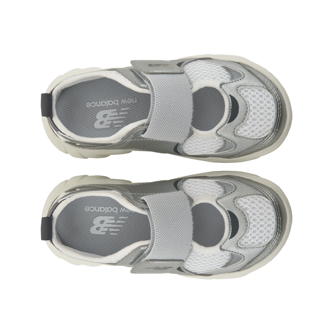 (키즈) 뉴발란스 프리들 920 샌들 실버((Kids) New Balance Freedle 920 Sandal Silver) - 5