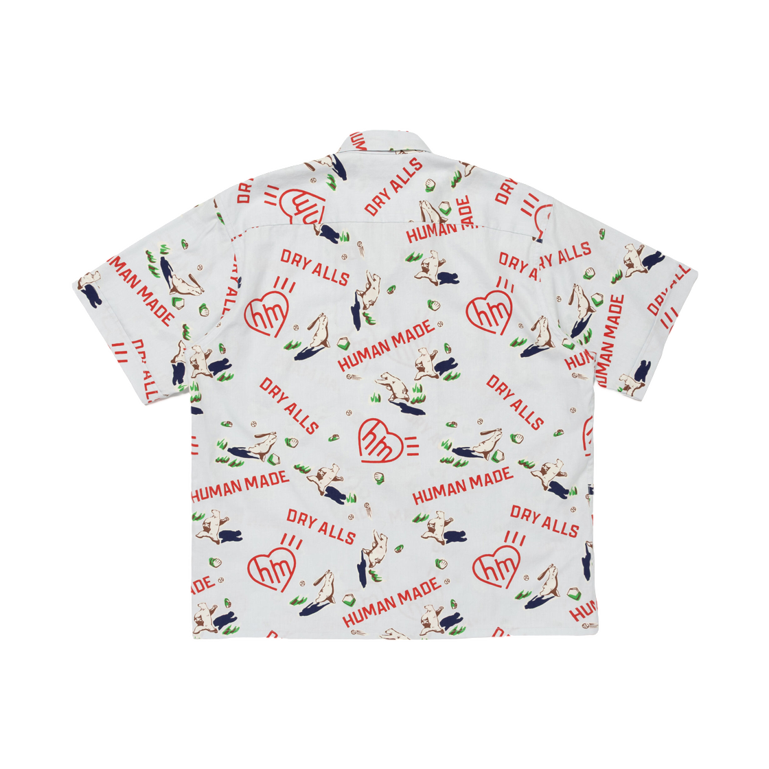 휴먼 메이드 프린티드 셔츠 블루(Human Made Printed Shirt Blue) - 2