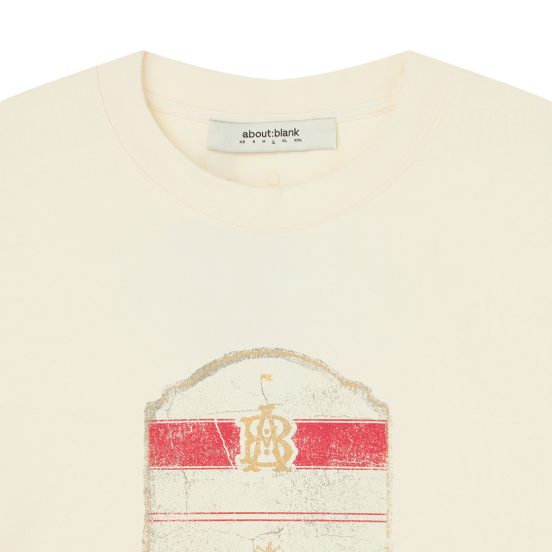 [KREAM 단독] 어바웃 블랭크 보틀 티셔츠 오트 - 26FW([KREAM 단독] About:Blank Bottle T-Shirt Oat - 26FW) - 3