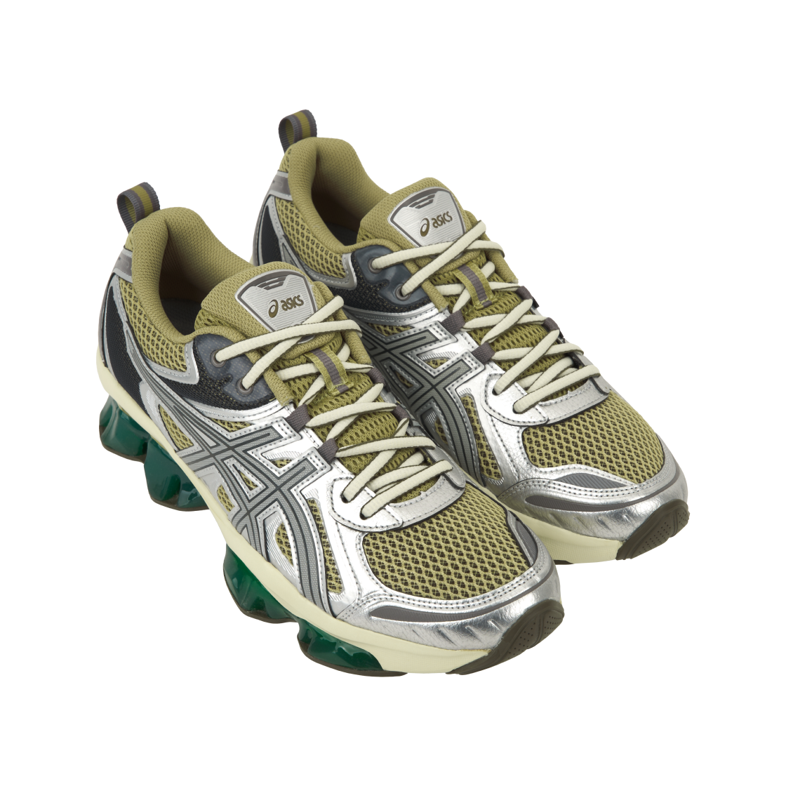 아식스 젤 퀀텀 키네틱 카키 베이지 퓨어 실버(Asics Gel-Quantum Kinetic Khaki Beige Pure Silver) - 4