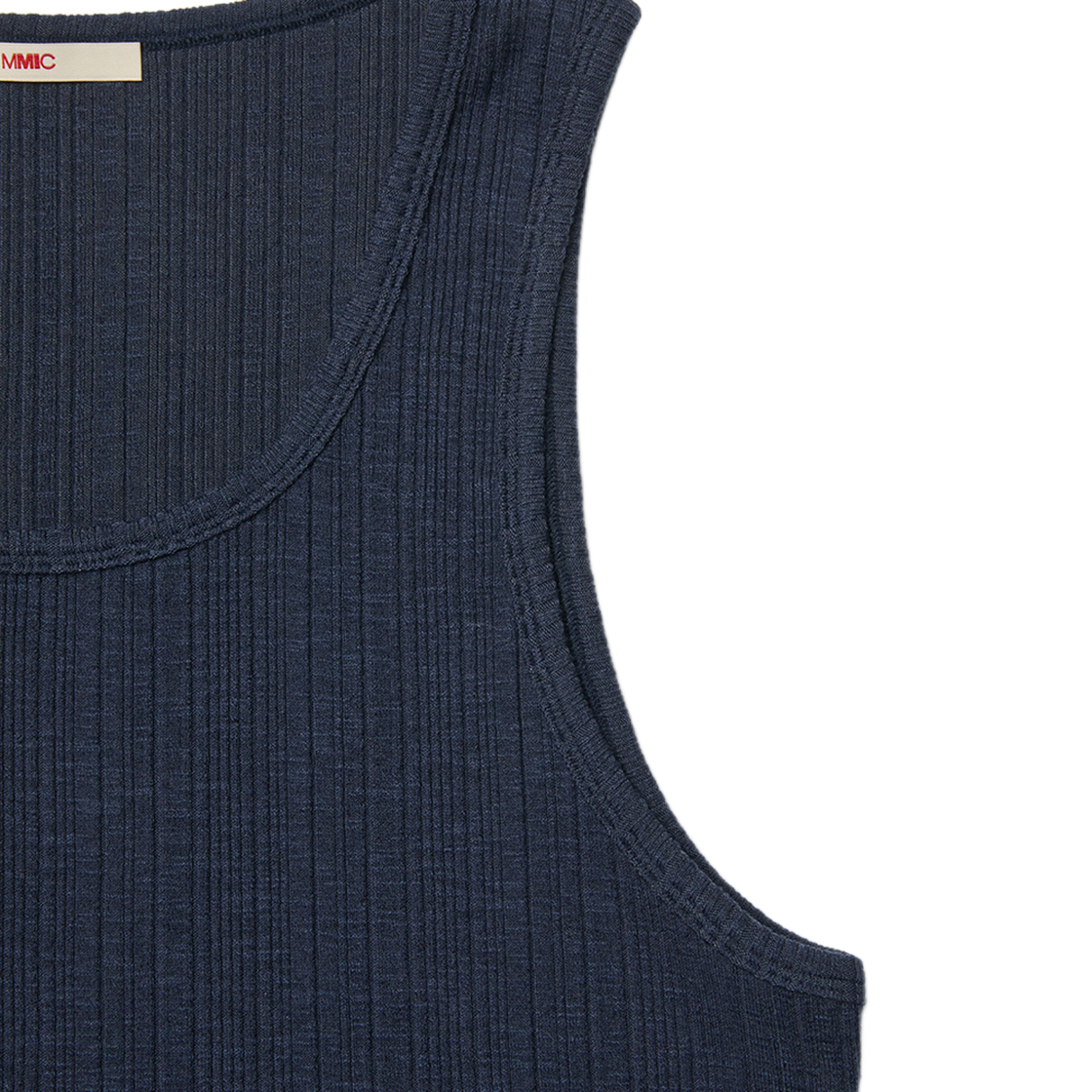 엠엠아이씨 스퀘어 컷 탱크 네이비(MMIC Square Cut Tank Navy) - 3