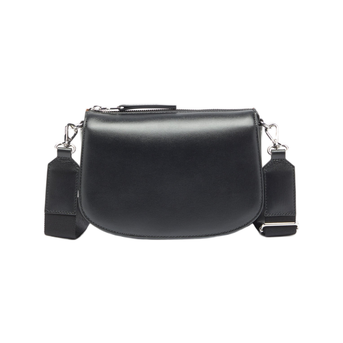 디젤 1DR-바이컬러 레더 크로스바디백 브라운(Diesel 1DR-Bicolour Leather Crossbody Bag Brown) - 2