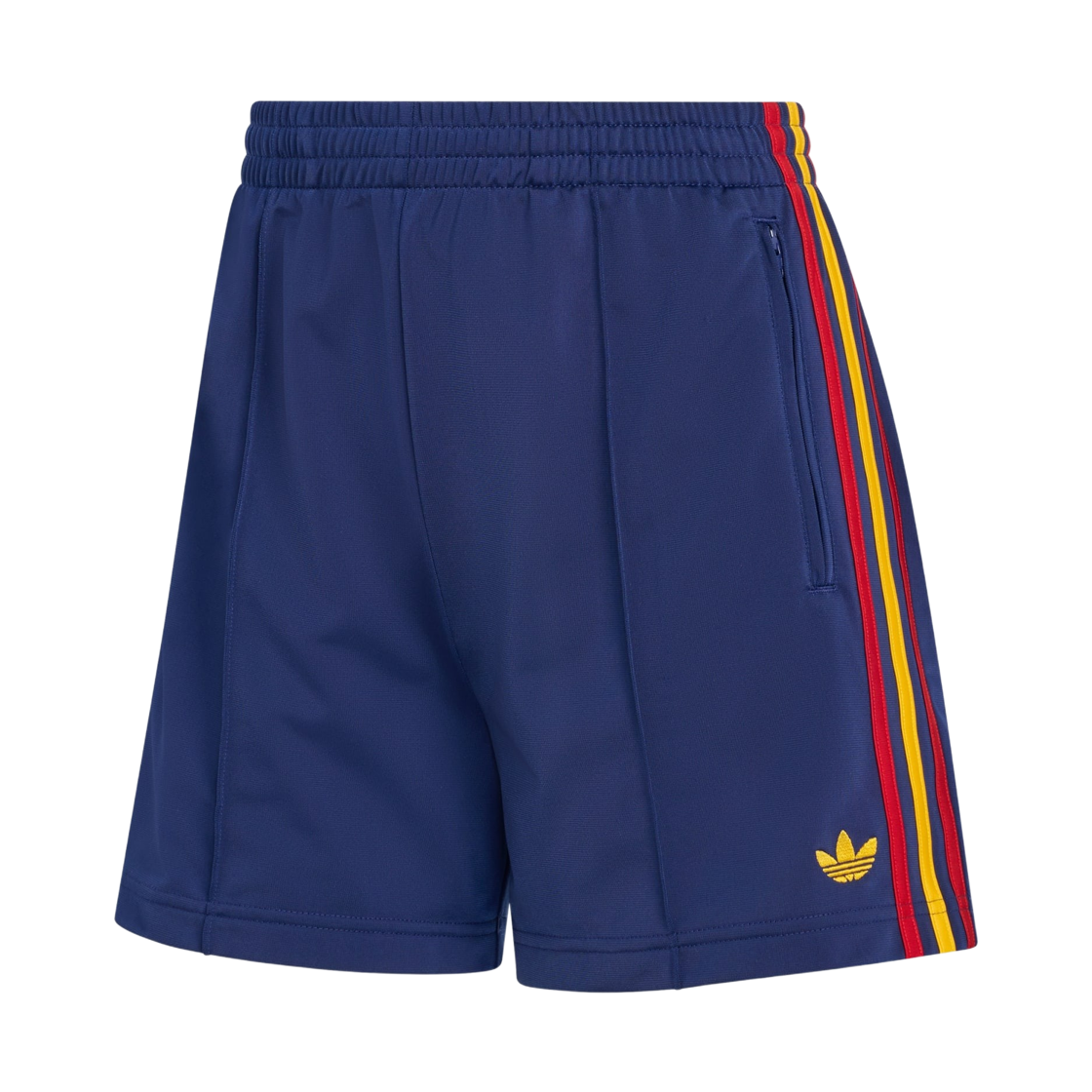 (W) 아디다스 오리지널스 파이어버드 클래식 쇼츠 다크 블루 팀 파워 레드 2 - KR 사이즈((W) Adidas Originals Firebird Classic Shorts Dark Blue Team Power Red 2 - KR Sizing)
