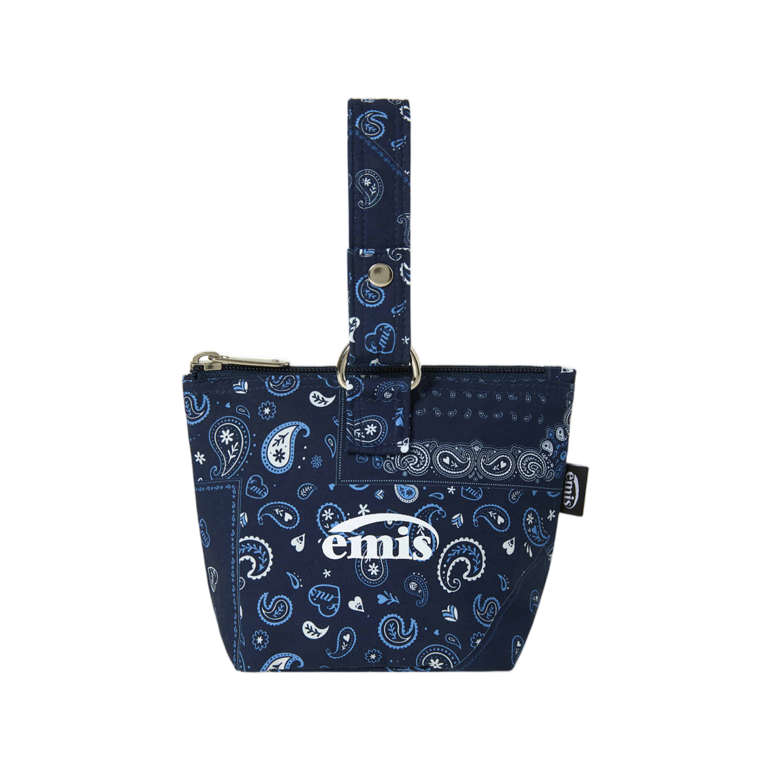 - Emis Paisley Mini Pouch Navy
