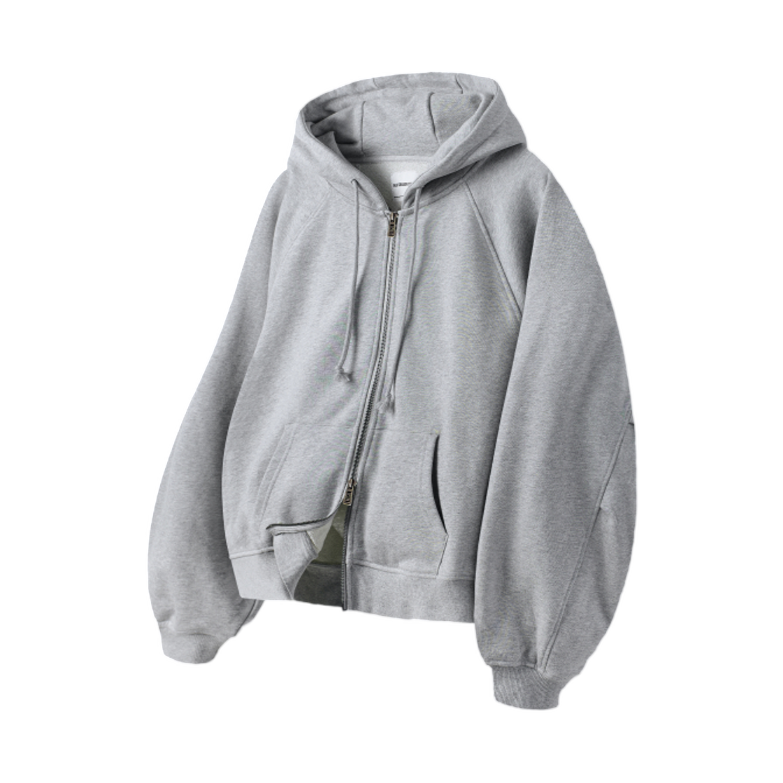 디미트리블랙 ASI 포 시즌 에센셜 플리스 스웨트 후드 집업 멜란지(Dimitri Black ASI Four Season Essential Fleece Sweat Hooded Zip Up Melange)