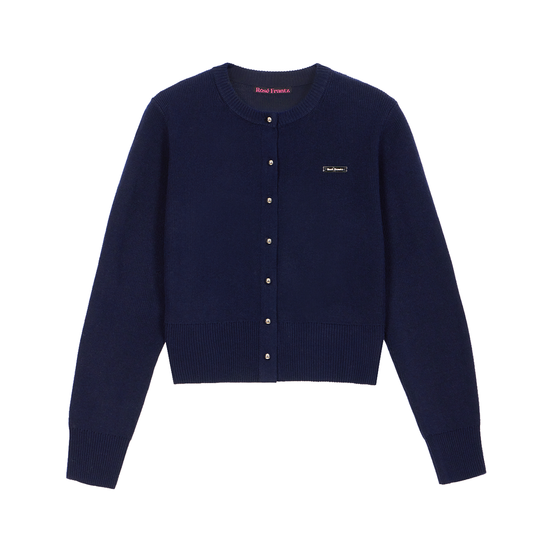 RS25SCD108NVY Rosefrantz Nickel Round Cardigan [Navy]