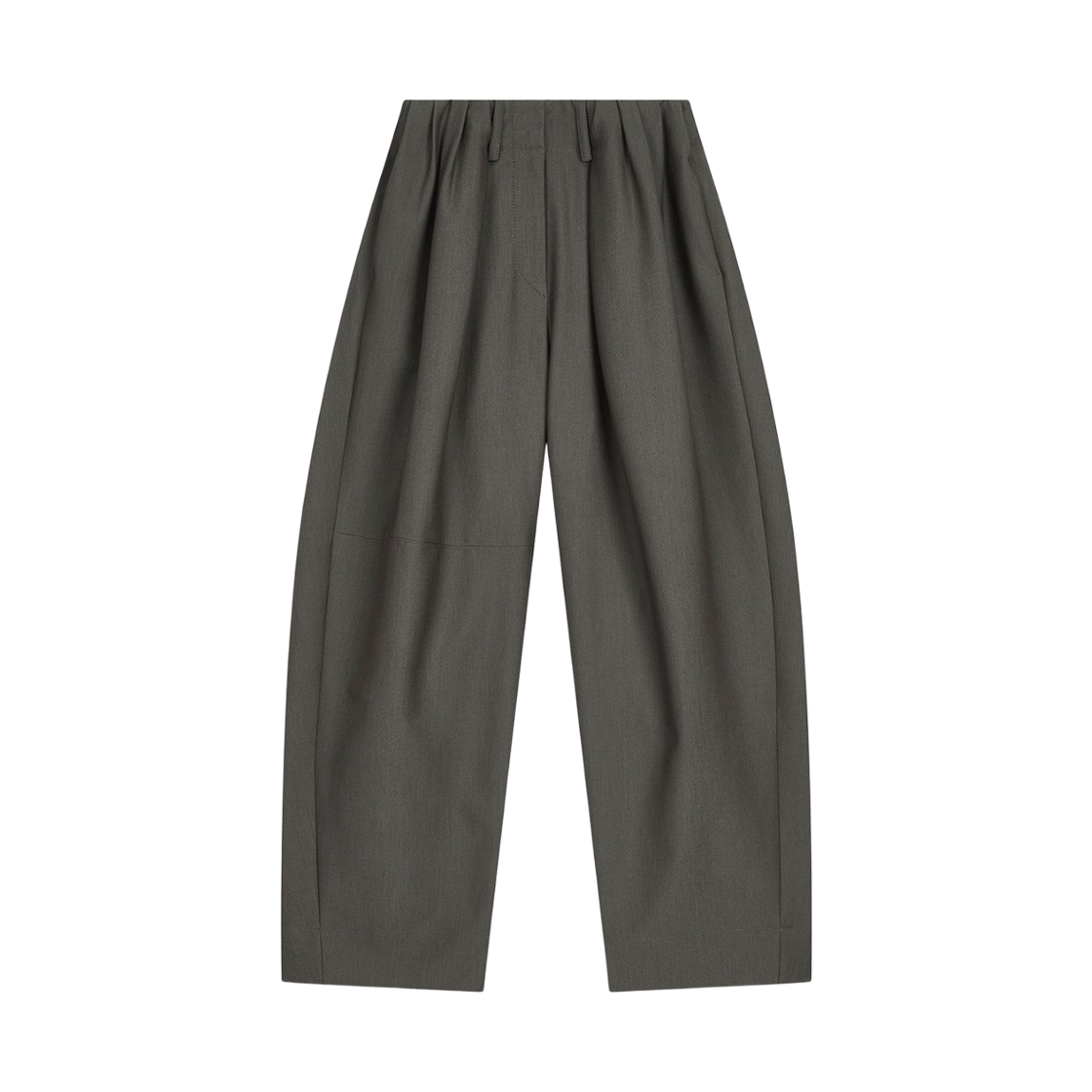 오픈 Yy 풀 개더 팬츠 차콜(Open Yy Full Gather Pants Charcoal)