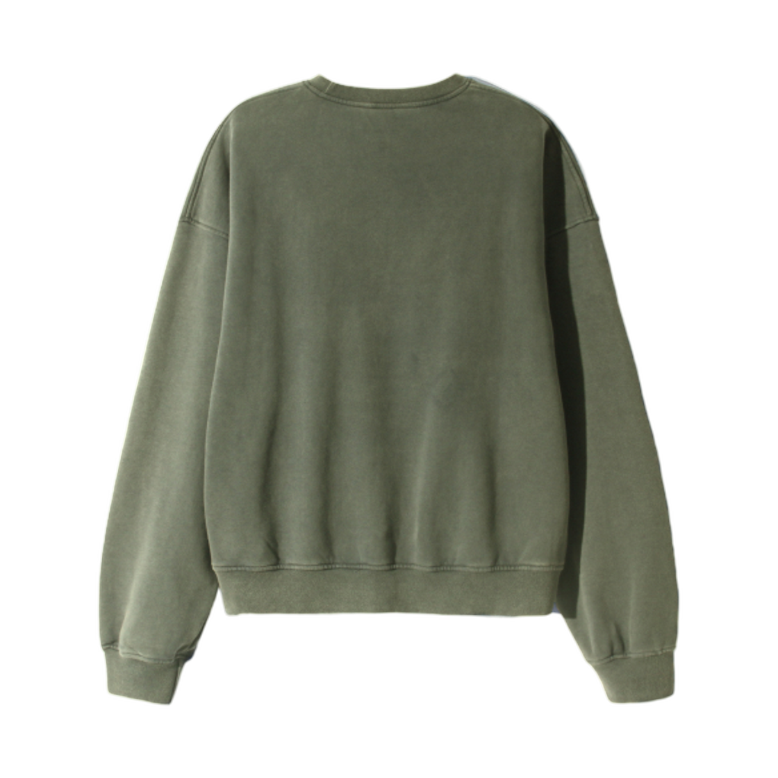 디미트리블랙 VLAD 컷오프 아플리케 스웨트셔츠 올리브(Dimitri Black VLAD Cut-Off Applique Sweatshirt Olive) - 2