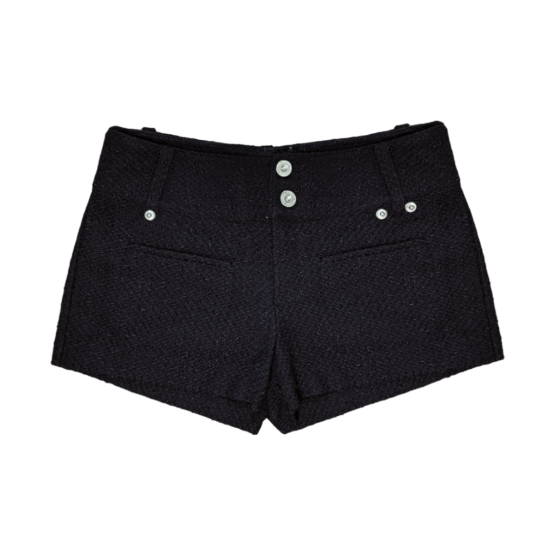 준수이 오리진 엔티티 04 트위드 투웨이 스코트 블랙(JUNSUI ORIGIN ENT04 Tweed 2-Way Skort Black) - 3