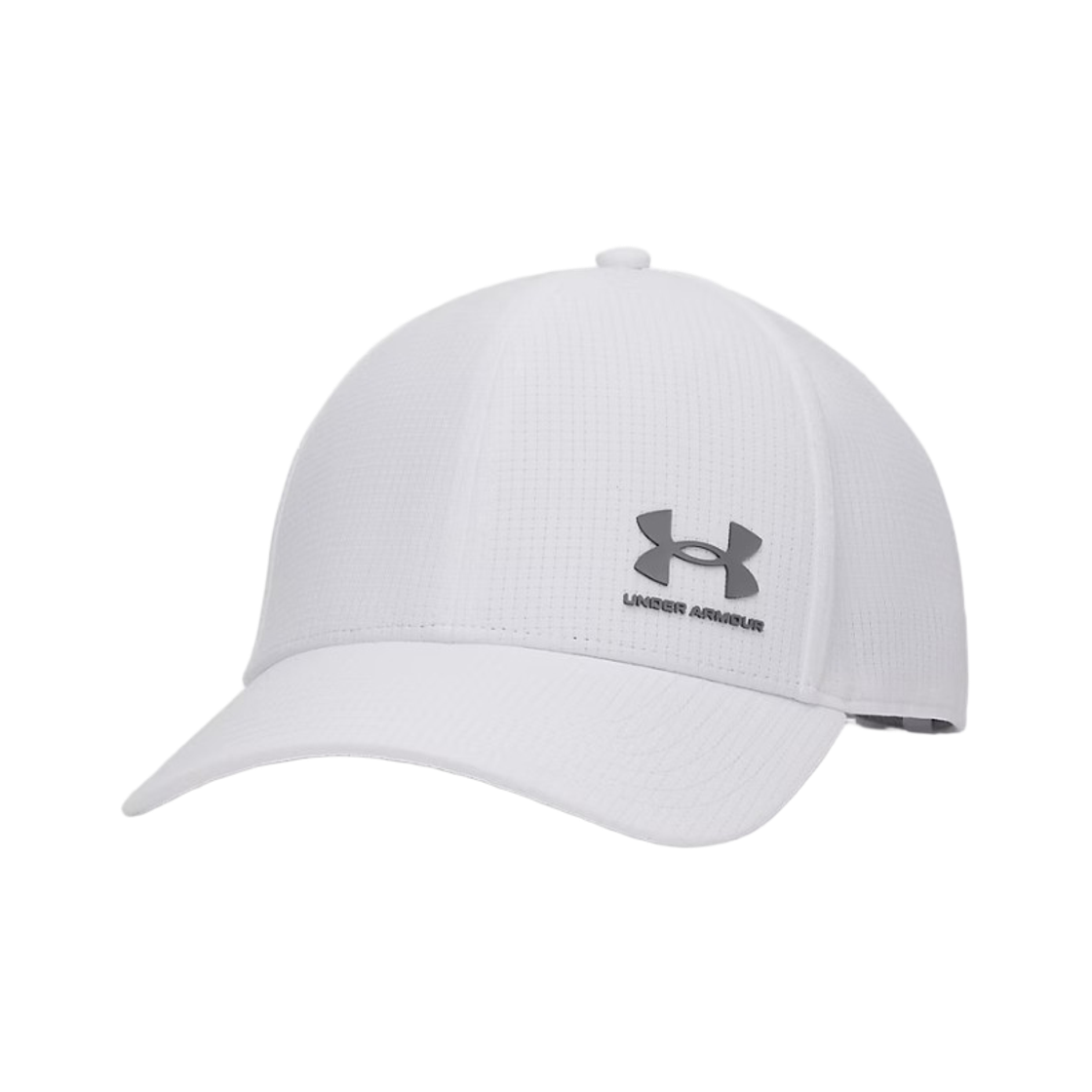 언더아머 아머벤트 로우 어드저스터블 캡 화이트 스틸(Under Armour Armourvent Low Adjustable Cap White Steel)