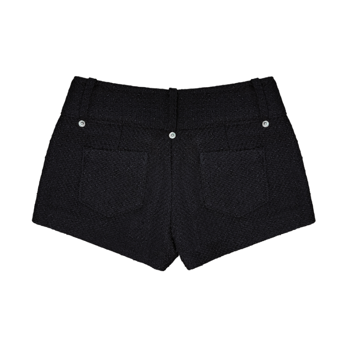 준수이 오리진 엔티티 04 트위드 투웨이 스코트 블랙(JUNSUI ORIGIN ENT04 Tweed 2-Way Skort Black) - 4