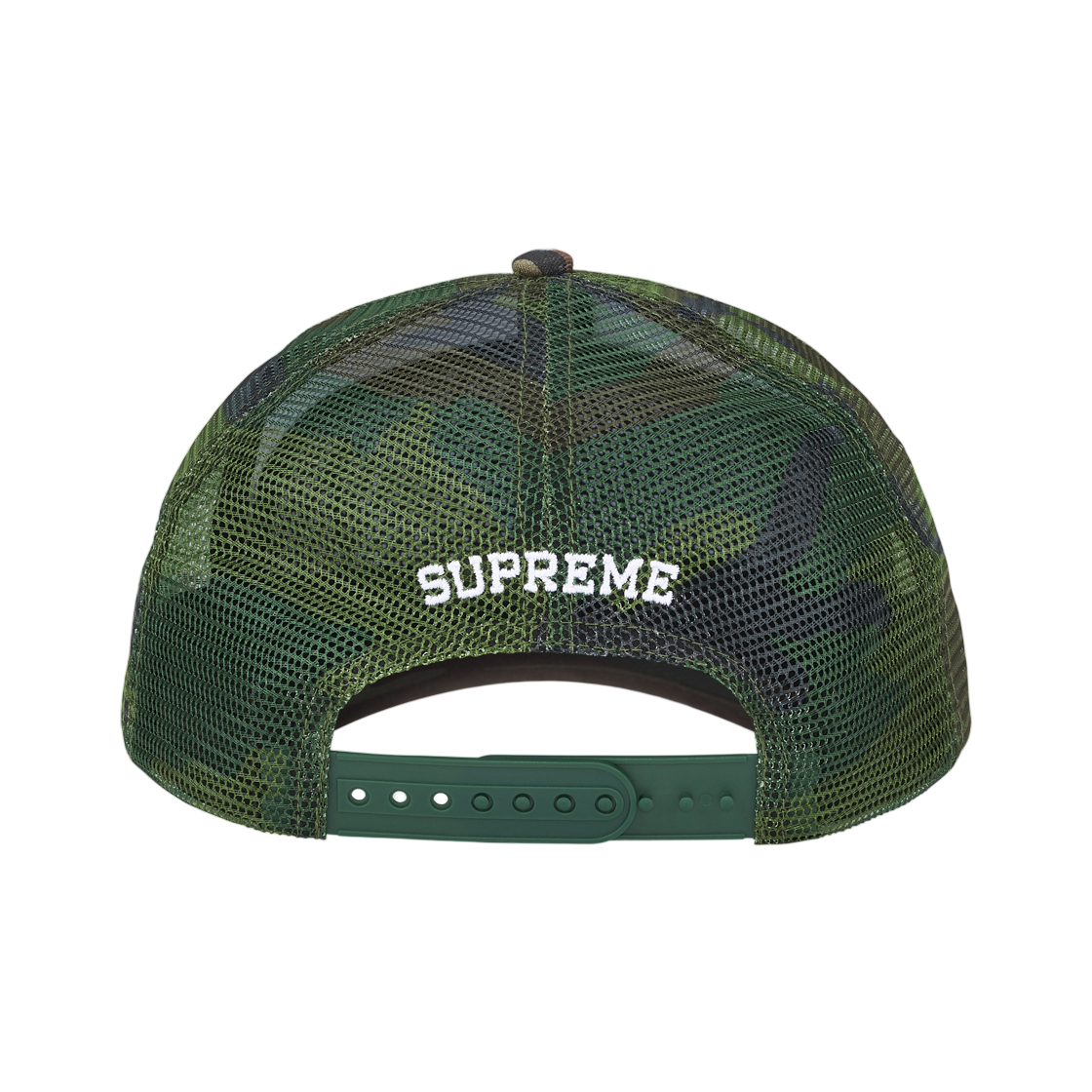 슈프림 웨스턴 자수 메쉬 백 5-패널 우드랜드 카모 - 26SS(Supreme Western Embroidered Mesh Back 5-Panel Woodland Camo - 26SS) - 2