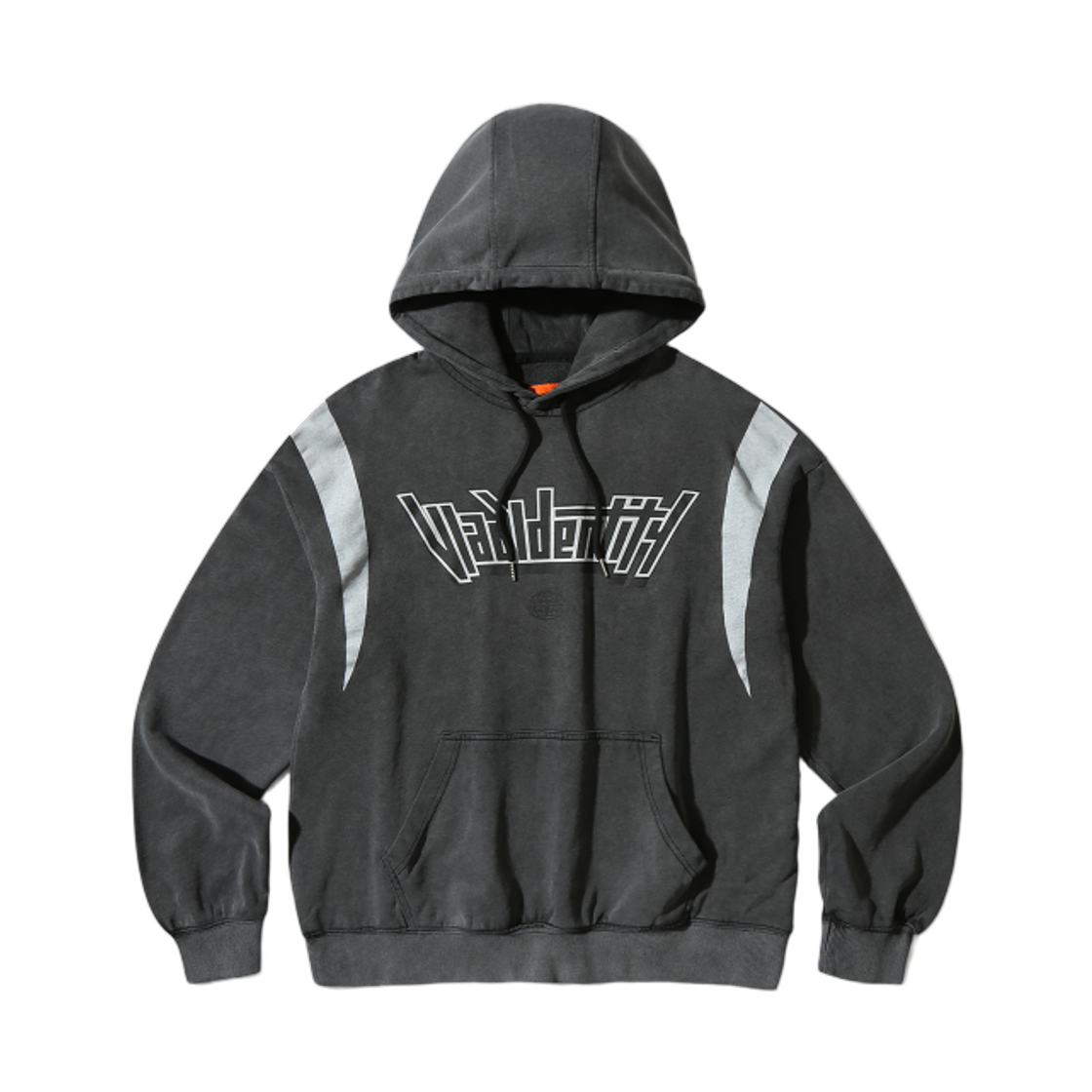 디미트리블랙 VLAD 타입 B 피그먼트 아이덴티티 후드 티셔츠 차콜 그레이(Dimitri Black VLAD Type B Pigment Identity Hooded T-Shirt Chacoal Grey)