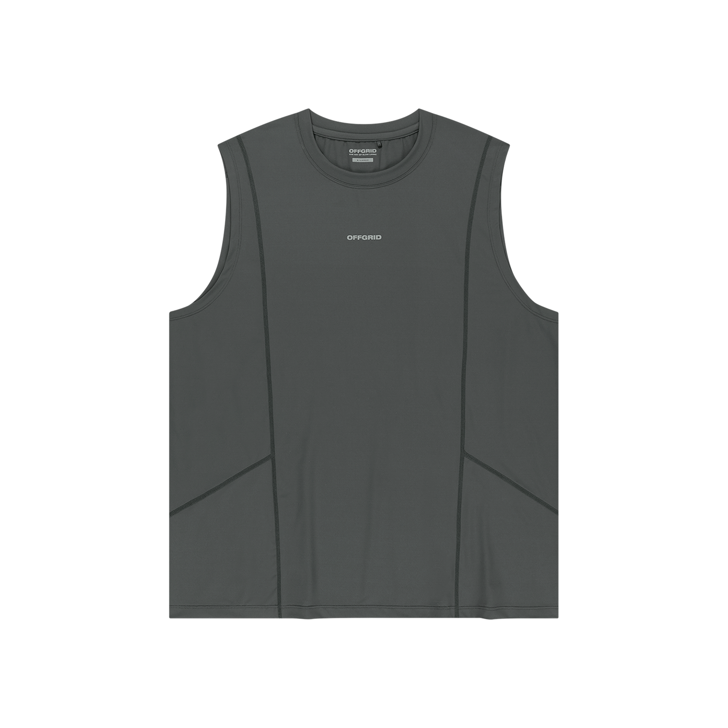 오프그리드 쿨리어 아스킨 슬리브리스 차콜(OFFGRID Coolier Askin Sleeveless Charcoal)