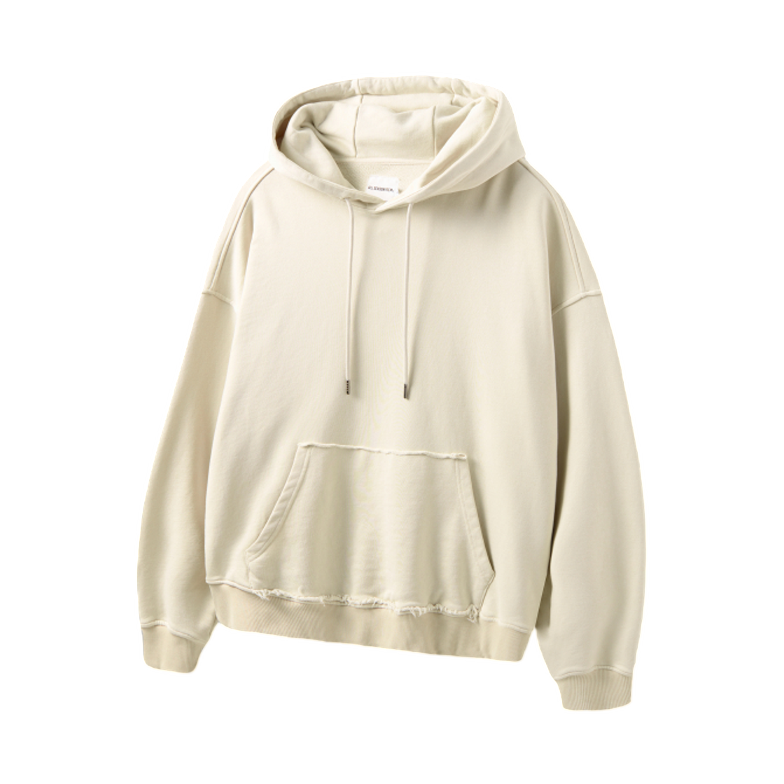 디미트리블랙 ASI 포 하우스 에센셜 스웨트 후드 티셔츠 피그먼트 내츄럴(Dimitri Black ASI Four Seasons Essential Sweat Hooded T-Shirt Pigment Natural)