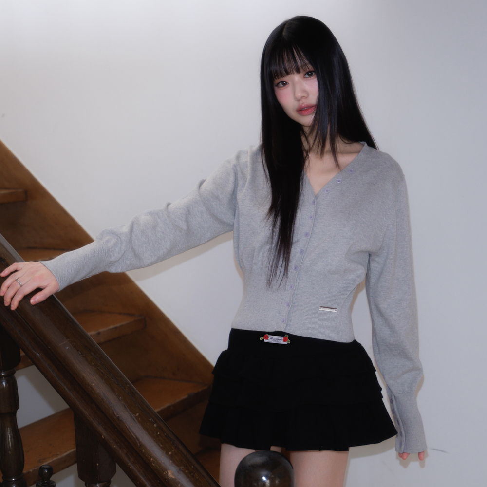 로제프란츠 로즈 캉캉 미니 스커트 블랙(Rosefrantz Rose Cancan Mini Skirt [Black]) - 5