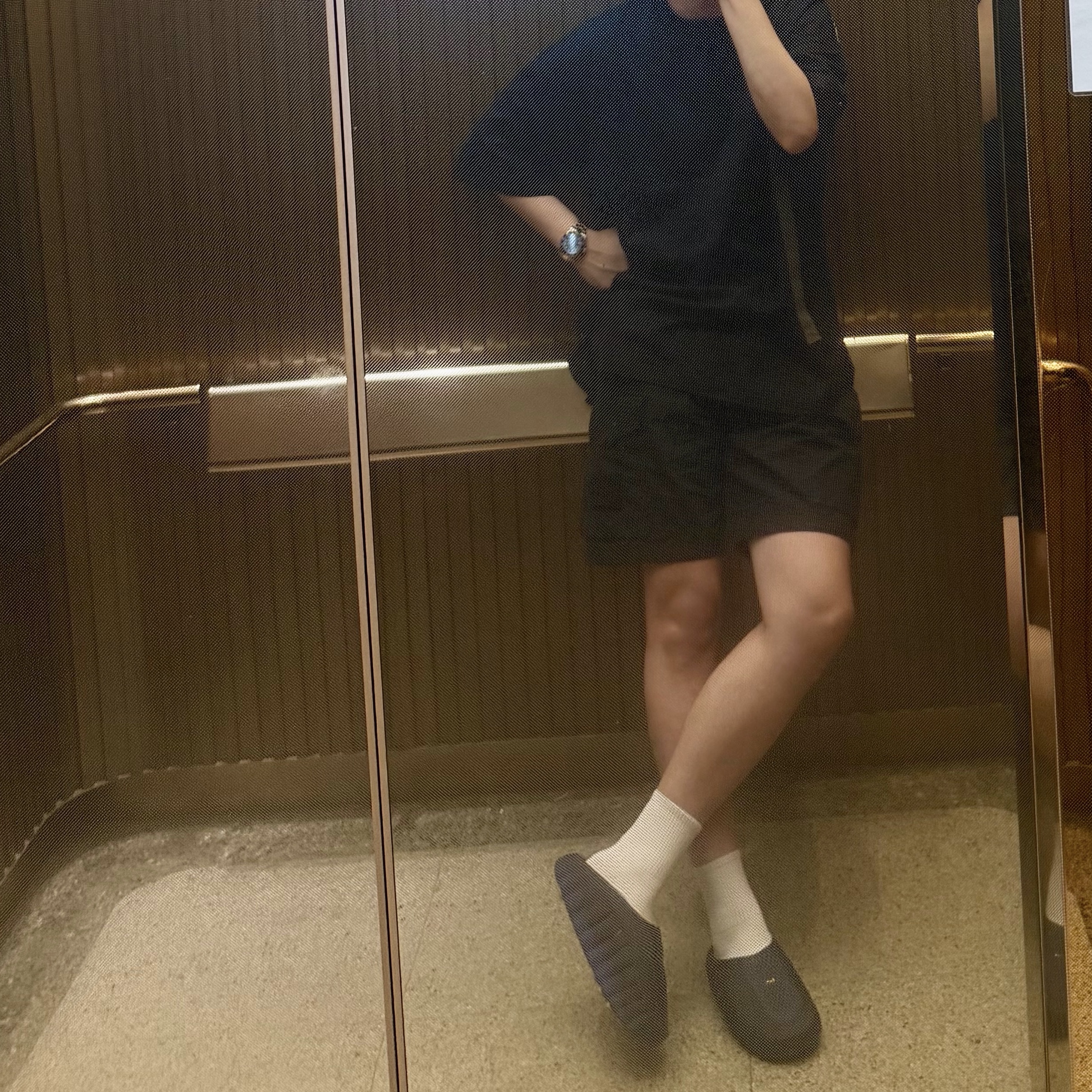 Stone Island L02F1 Ghost Piece O-Ventile Shorts Black - 23SS, Nike Mind 001 Blackened Blue Metallic Copper 착용 스타일
