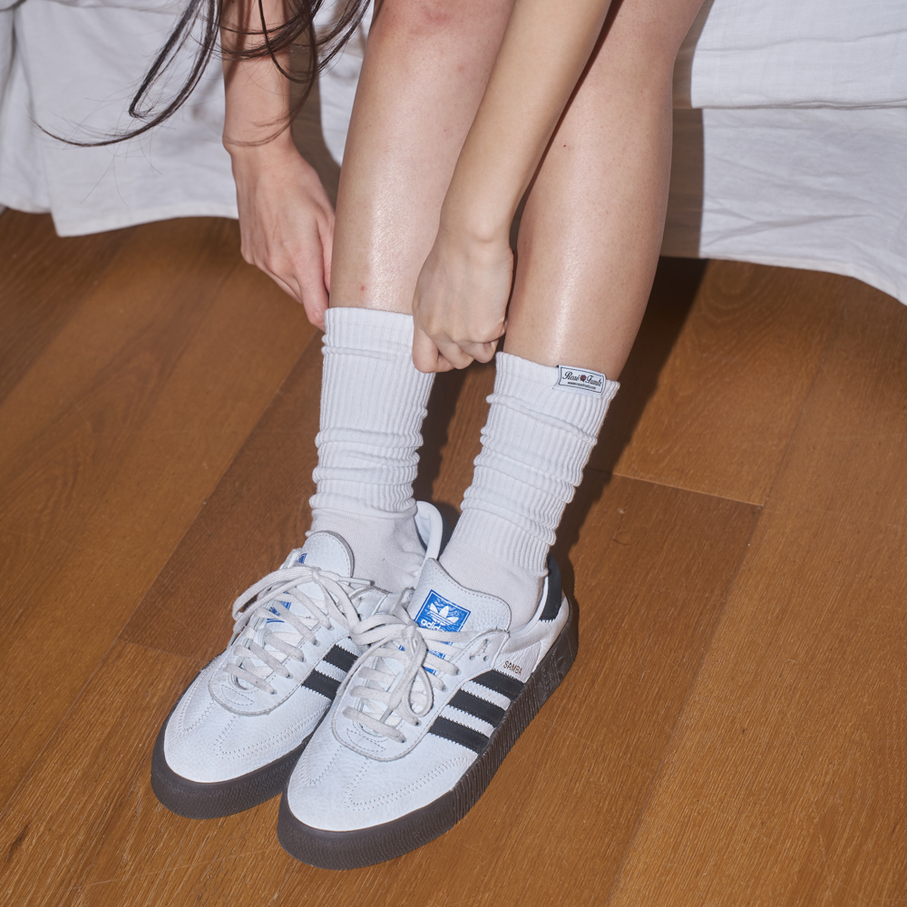 로제프란츠 데일리 라벨 롱 삭스 아이보리(Rosefrantz Daily Label Long Socks [Ivory]) - 3