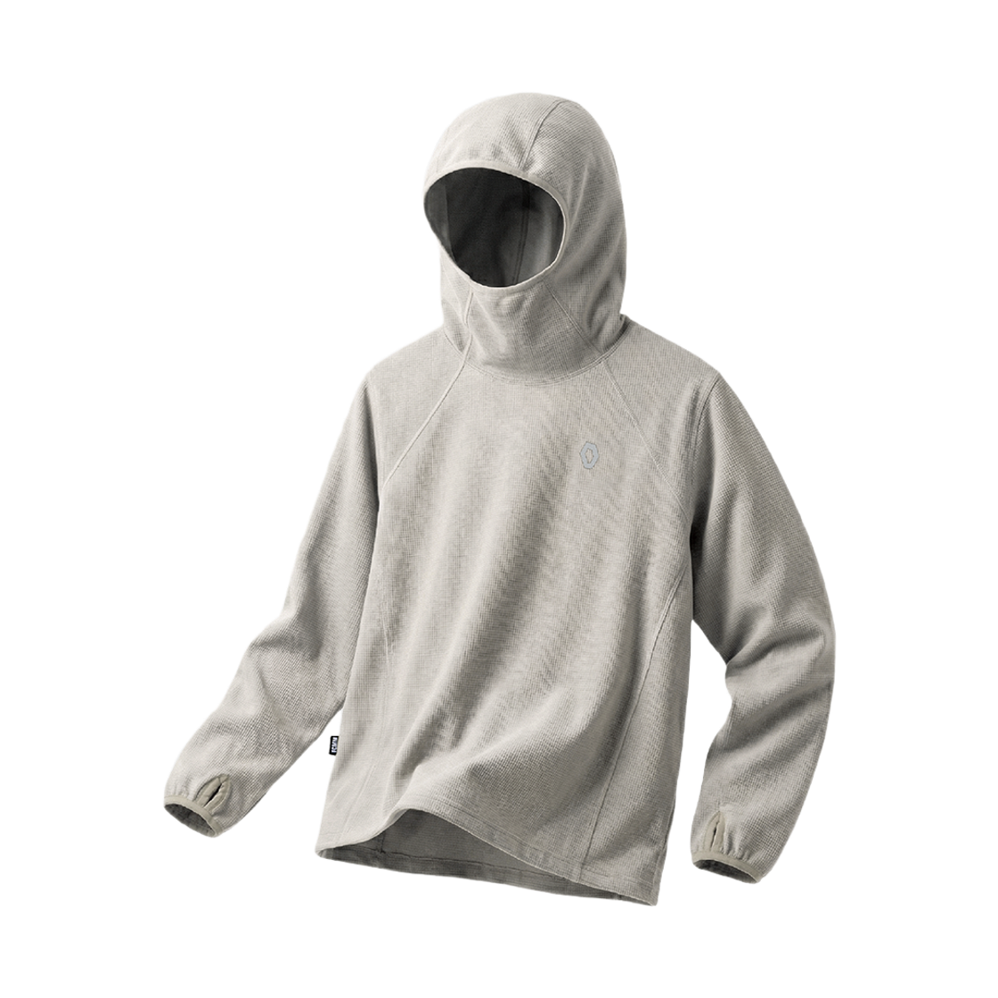 에프씨엠엠 스포츠 컴포트 바라클라바 와플 후디 그레이(FCMM SPORT Comfort Balaclava Waffle Hoodie Gray)
