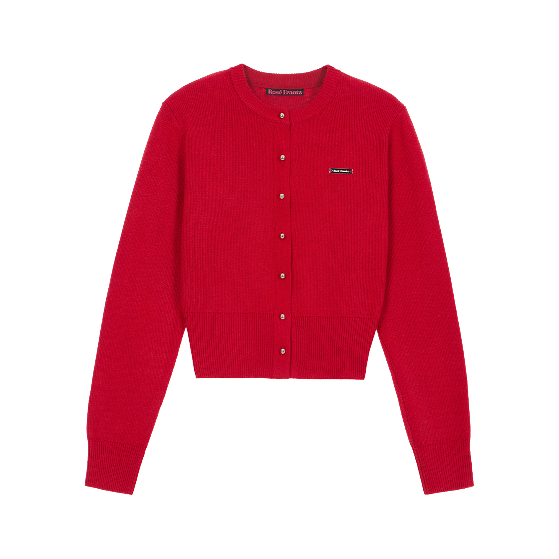 RS25SCD108RED Rosefrantz Nickel Round Cardigan [Red]