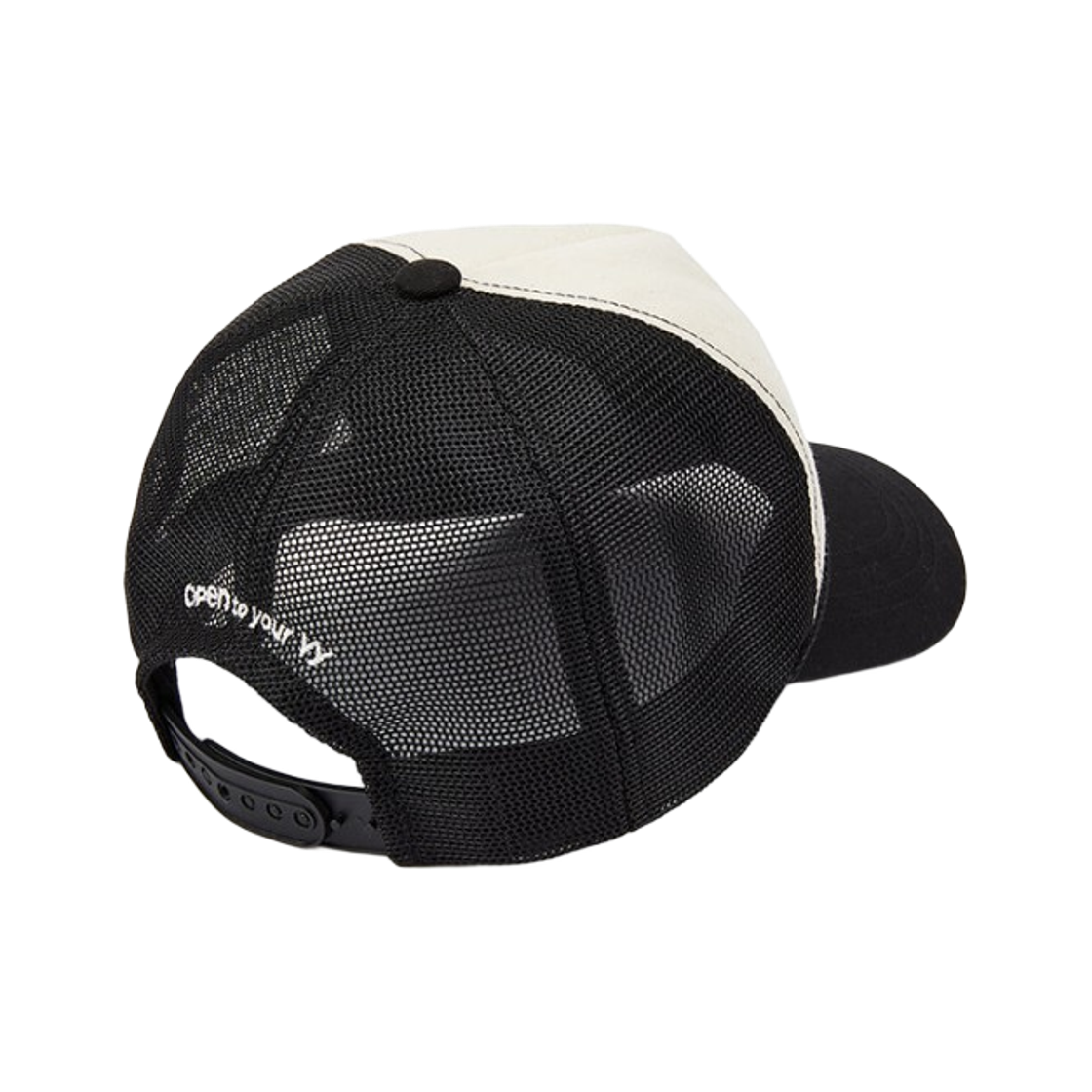 오픈 Yy 포네틱 트러커 캡 블랙(Open Yy Yy Phonetic Trucker Cap Black) - 2