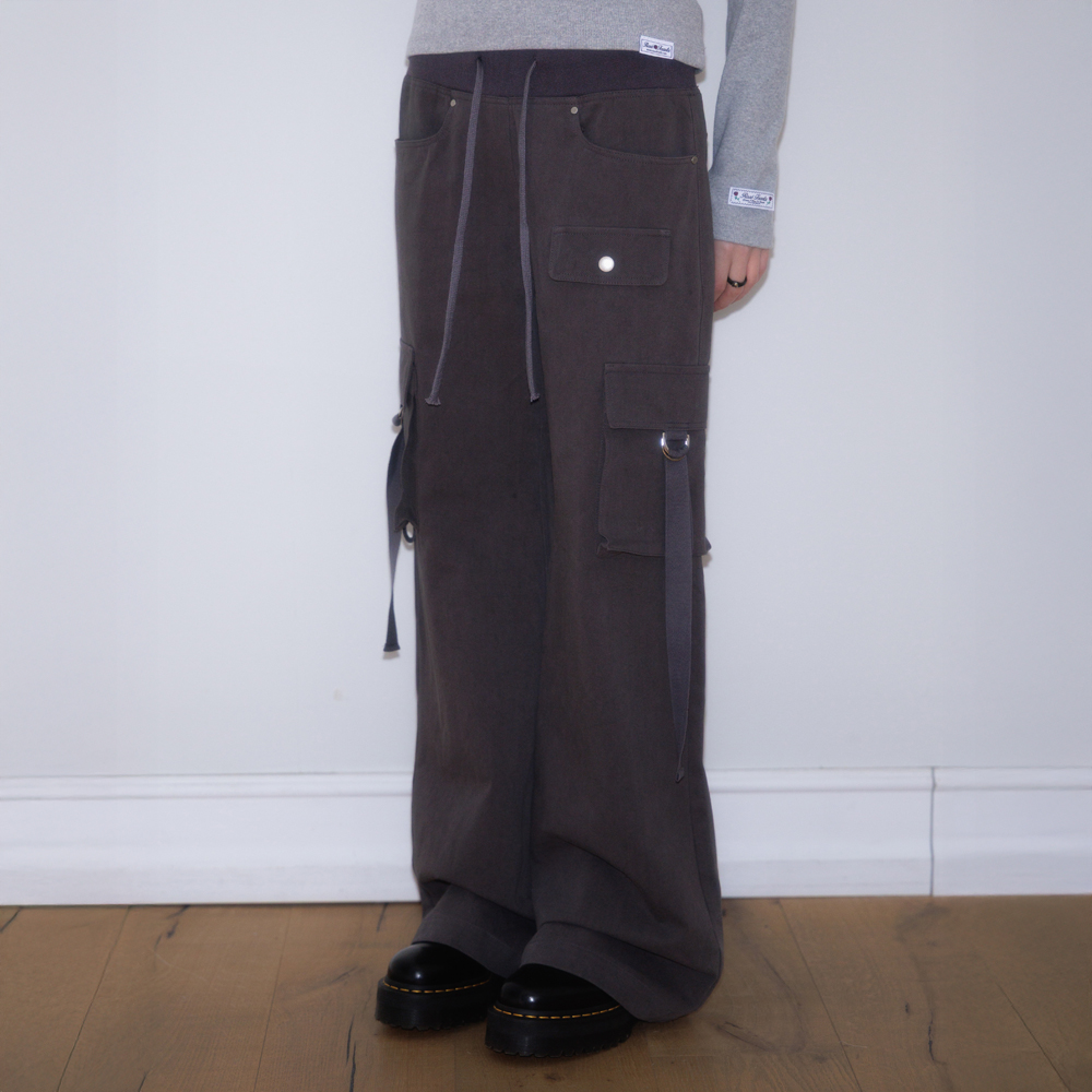 로제프란츠 카고 슬림 부츠컷 팬츠 차콜(Rosefrantz Cargo Slim Bootcut Pants [Charcoal]) - 5