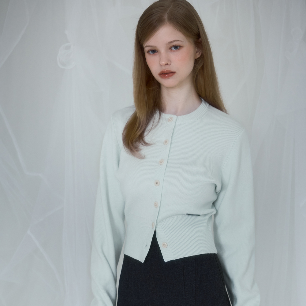로제프란츠 소프트 너트 버튼 가디건 민트(Rosefrantz Soft Nut Button Cardigan [Mint]) - 4