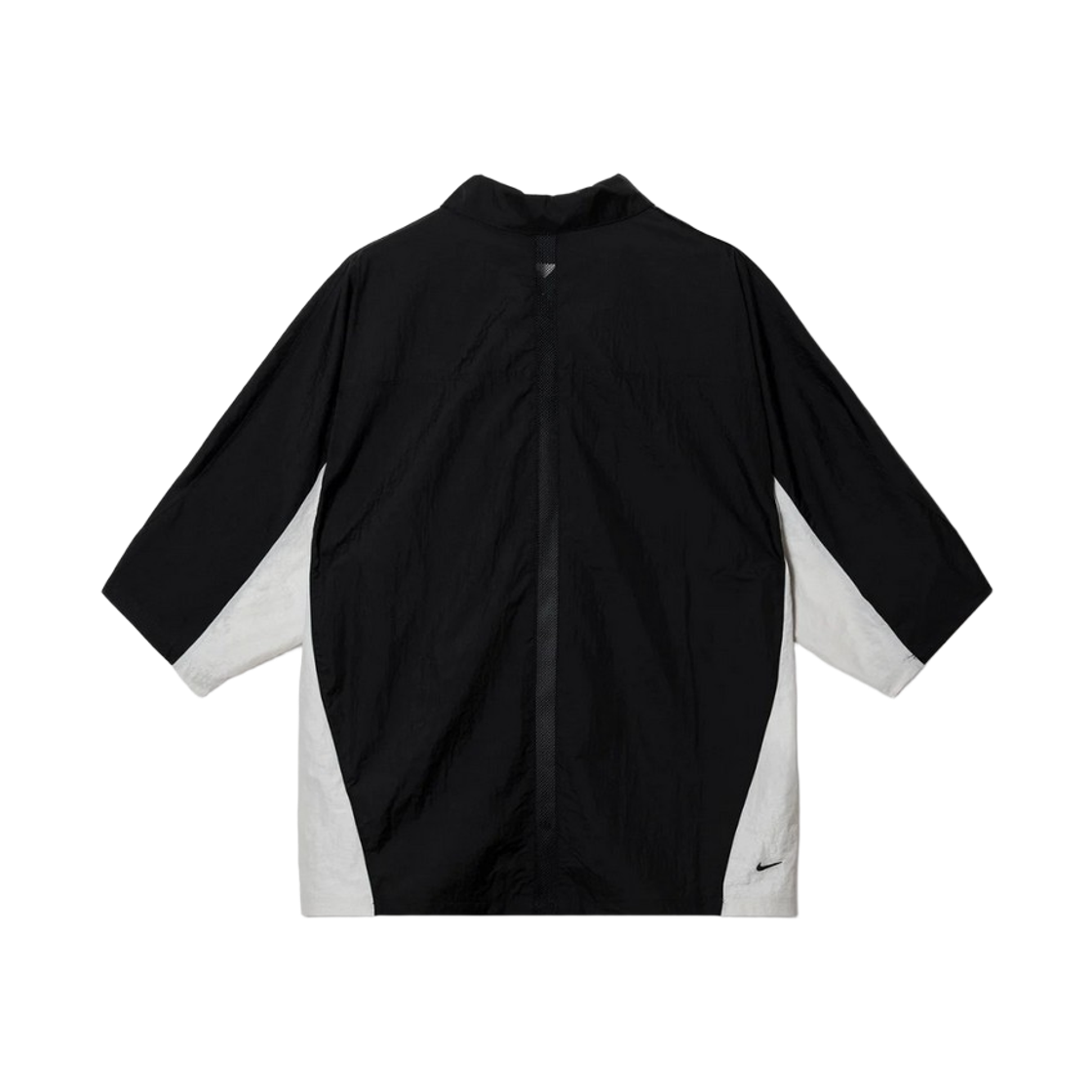 나이키 테크 우븐 오버사이즈 탑 블랙 라이트 본 (IF8329-010)(Nike Tech Woven Oversized Top Black Light Bone (IF8329-010)) - 2