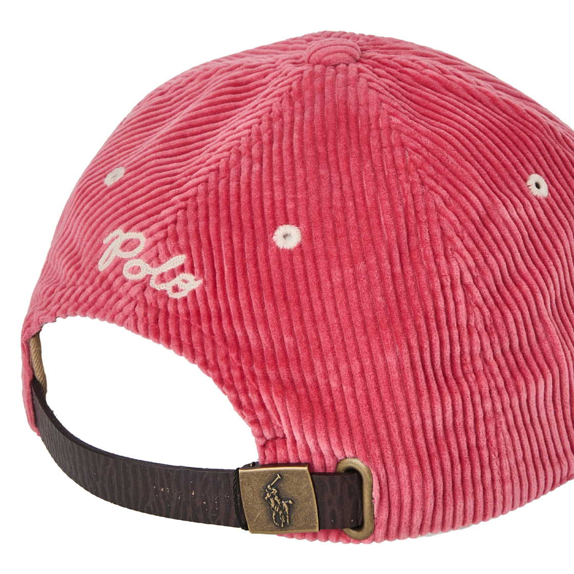 [15% 적립] 폴로 랄프 로렌 NY 패치 코듀로이 볼 캡 레드 스카이 - 26SS([15% 적립] Polo Ralph Lauren NY Patch Corduroy Ball Cap Red Sky - 26SS) - 6