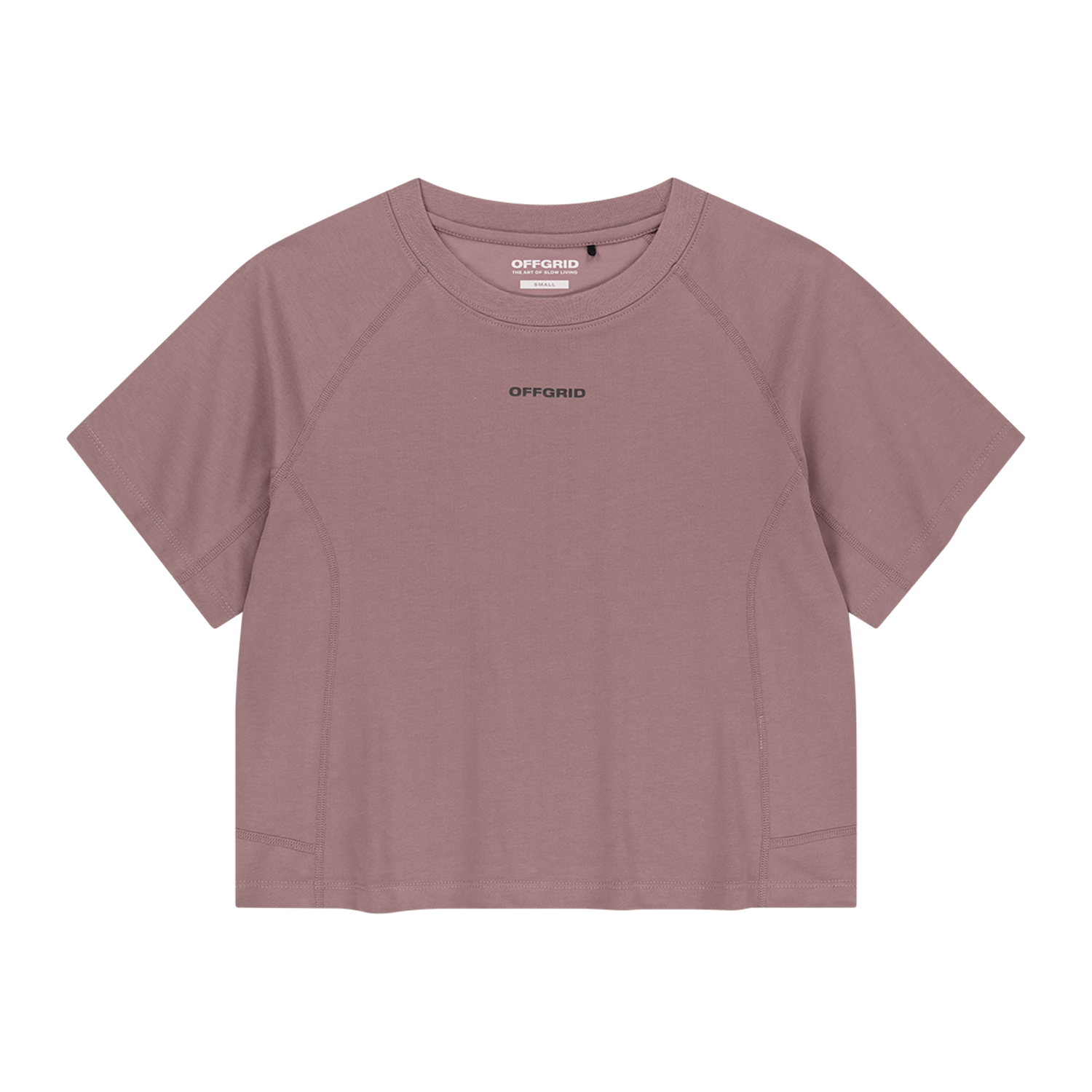 오프그리드 우먼 브리젝스 에어로쿨 크롭 반팔 티셔츠 더스티 핑크(OFFGRID W Breezex Aerocool Crop Shortsleeve Dusty Pink)