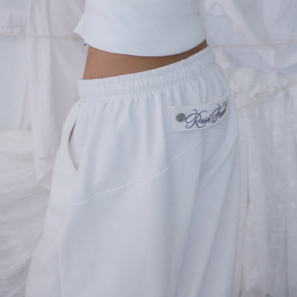 로제프란츠 백 포인트 투웨이 스웻팬츠 아이보리(Rosefrantz Back Point 2Way Sweatpants [Ivory]) - 5