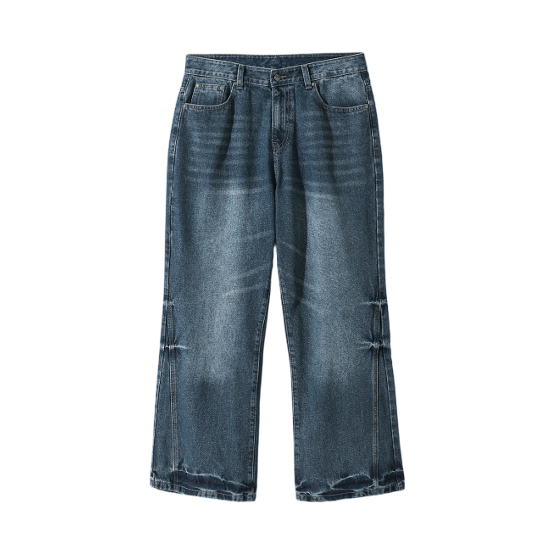디미트리블랙 에센셜 와이드 플레어 핏 데님 팬츠 인디고(Dimitri Black Essential Wide Flare Fit Denim Pants Indigo)