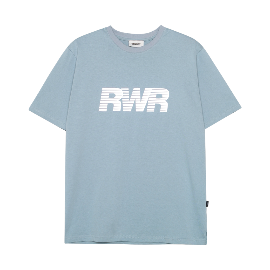 [KREAM 단독] 런위더 에센셜 티셔츠 스카이 블루([KREAM 단독] runwhither Essential T-Shirt Sky Blue) - 1