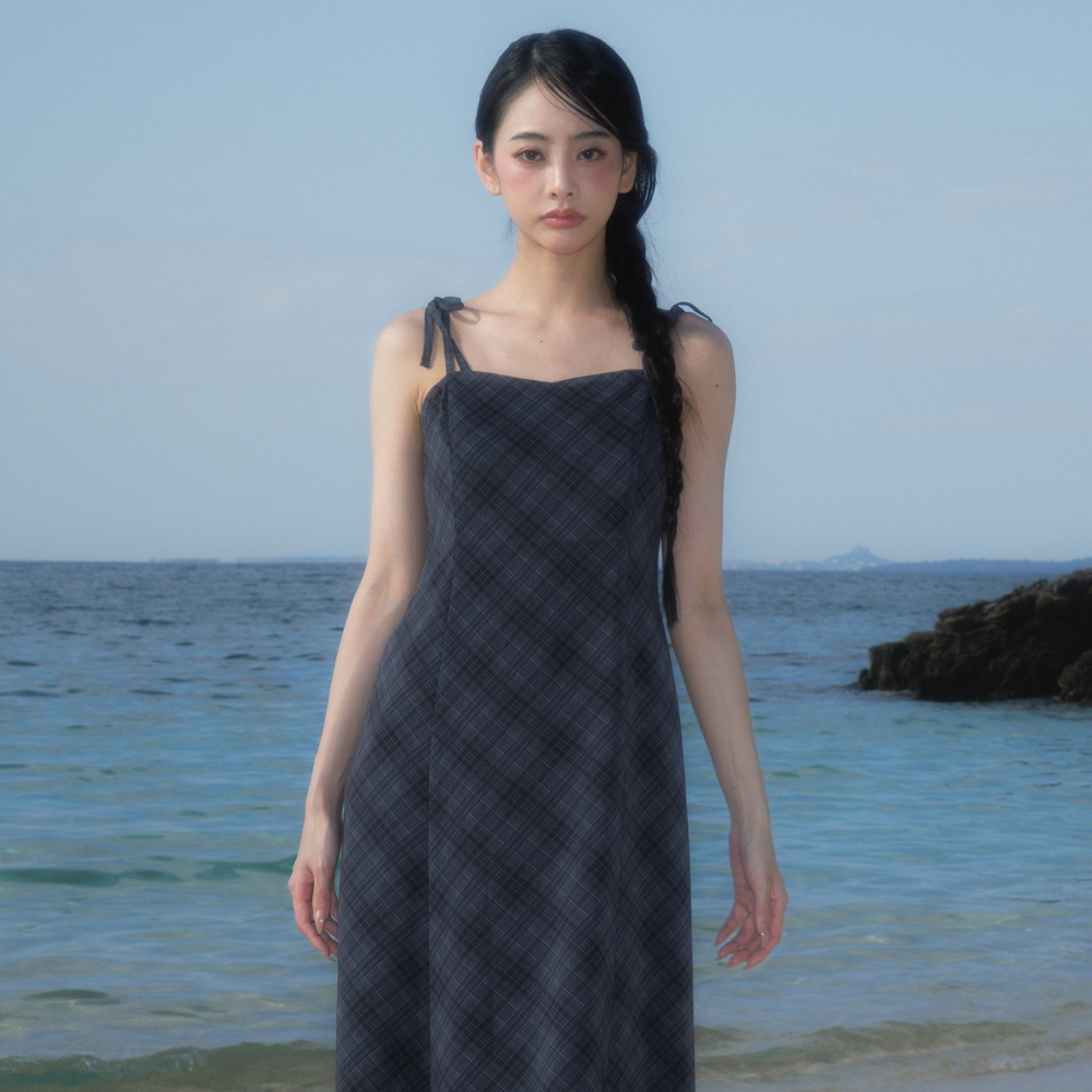 로제프란츠 쉬어 그레이스 슬림 롱 드레스 블랙(Rosefrantz Sheer Grace Slim Long Dress [Black]) - 4