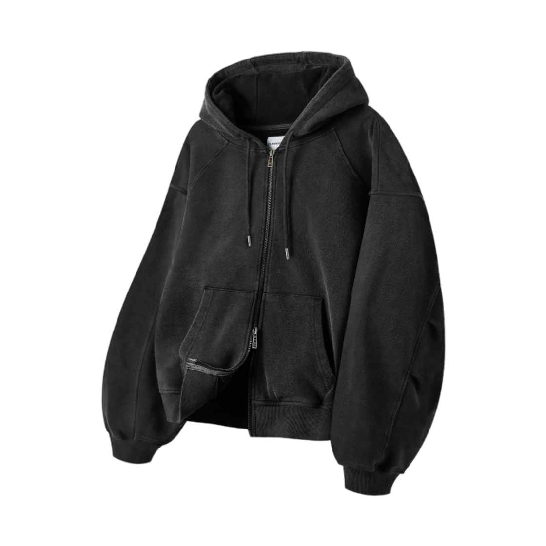 디미트리블랙 ASI 포 시즌 에센셜 스웨트 후드 집업 블랙(Dimitri Black ASI Four Season Essential Sweat Hooded Zip Up Black) - 1