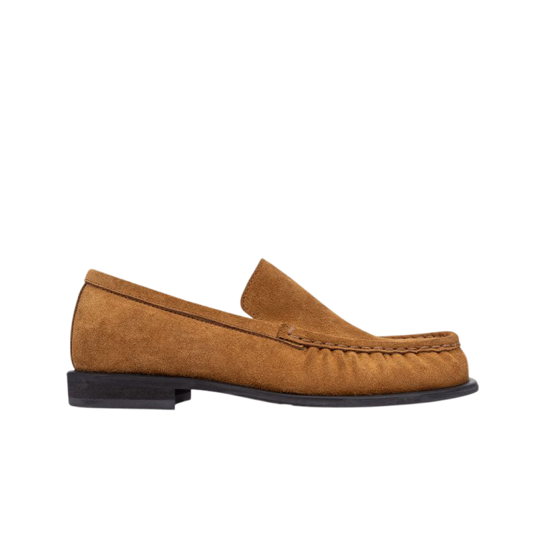 아포아 그로피 스퀘어 로퍼 스웨이드 카멜(APOA Groupe Square Loafer Suede camel)