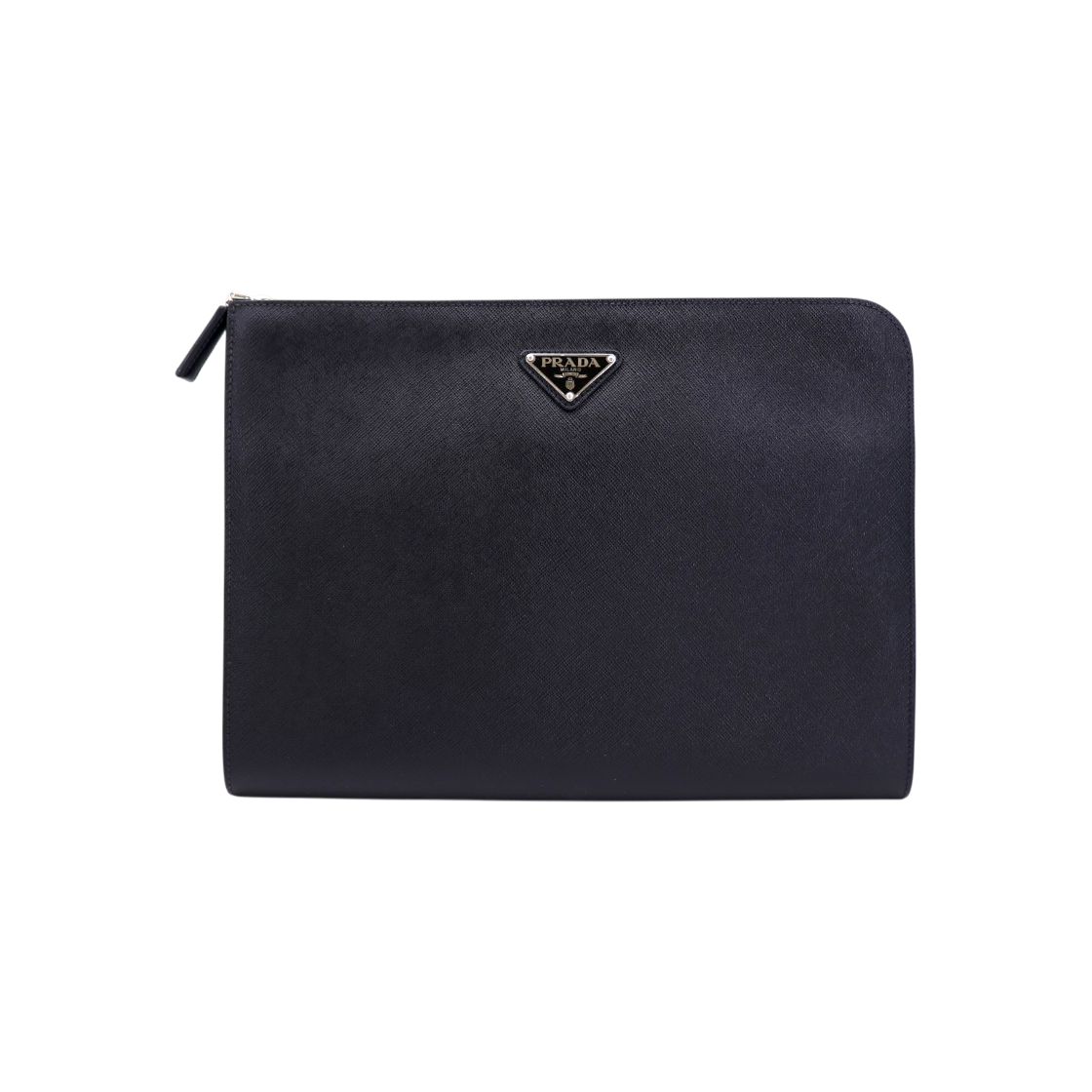 ITPJGO56WG84 Prada Triangle Logo Saffiano Clutch 2VN003
