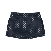 Rosefrantz Dot Back Pocket Skirt Pants [Black]